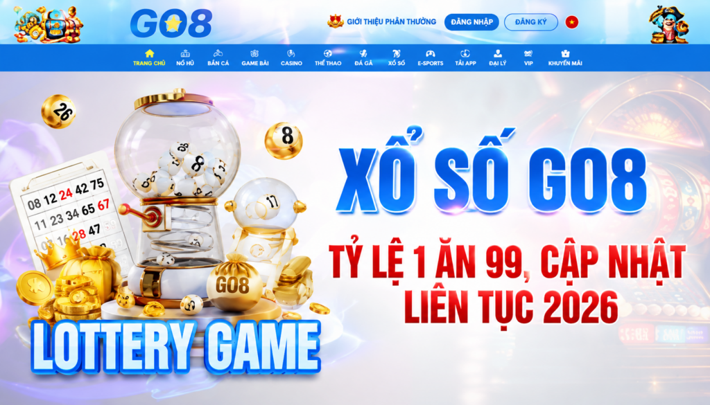 Xổ Số GO8 1 Lotterry Go8 no-hu-go8.